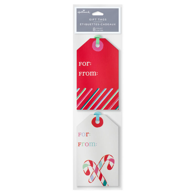 Holiday Fun 8-Pack Assorted Christmas Gift Tags package front image number 6