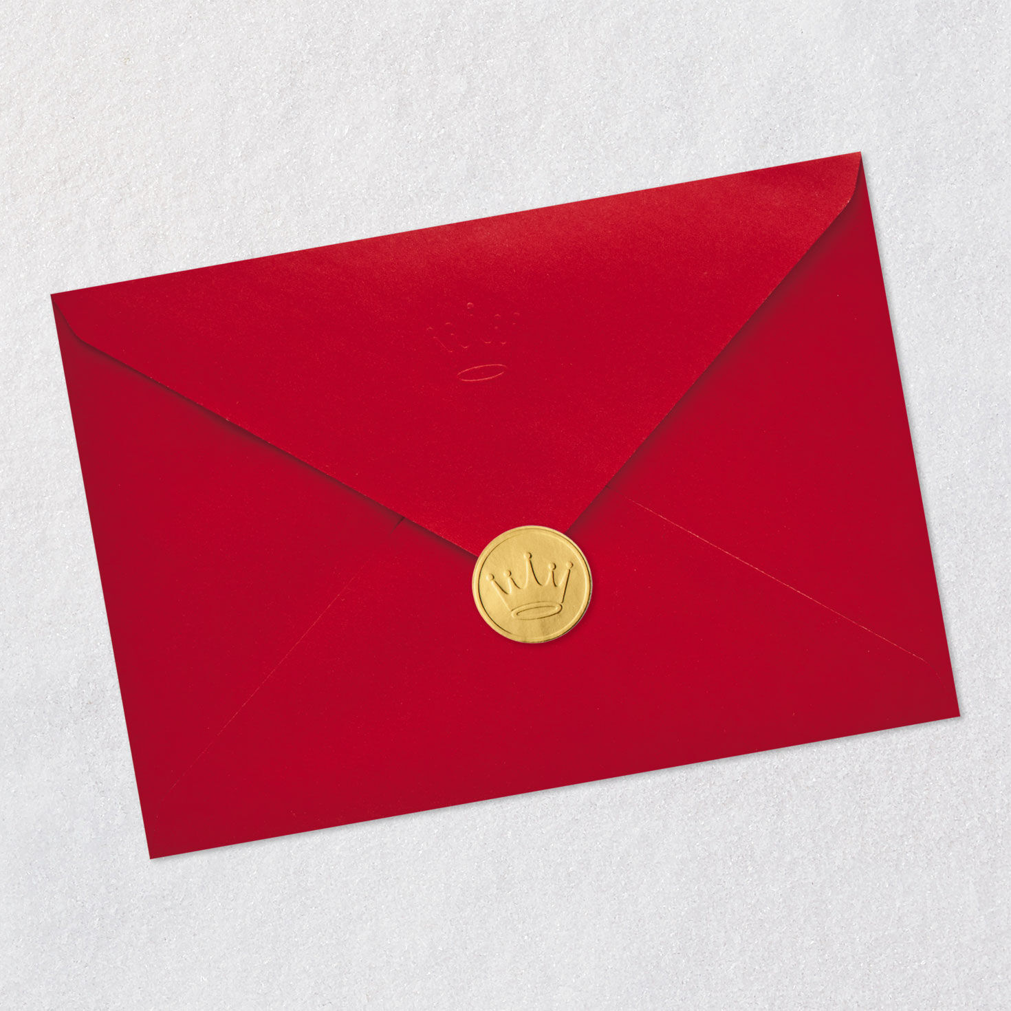 Modern Holiday Trees Son-in-Law Christmas Card Envelope Back with Seal image number 7