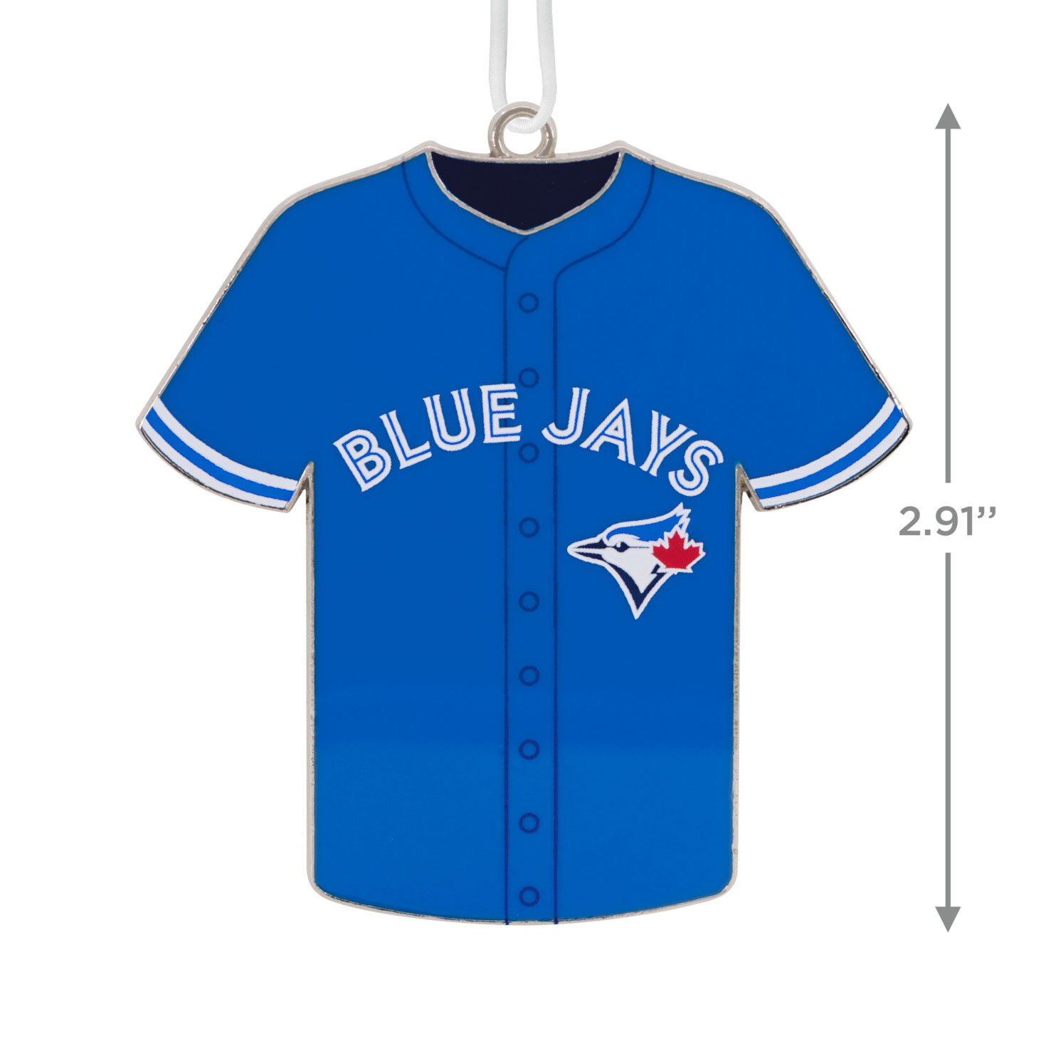 MLB Toronto Blue Jays Baseball Jersey Metal Hallmark Ornament Hallmark Ornaments Hallmark