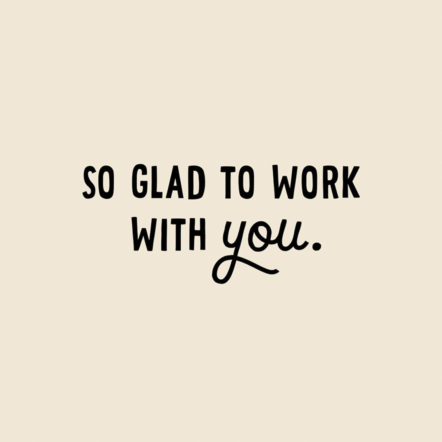 Colorful Groovy Lines Coworker Thank You Card Sentiment image number 2