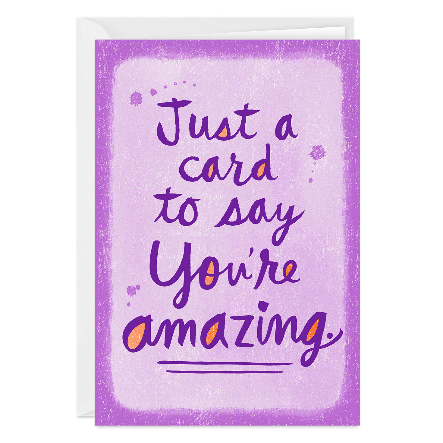You're Amazing Custom Thinking of You Card, , large image number 1