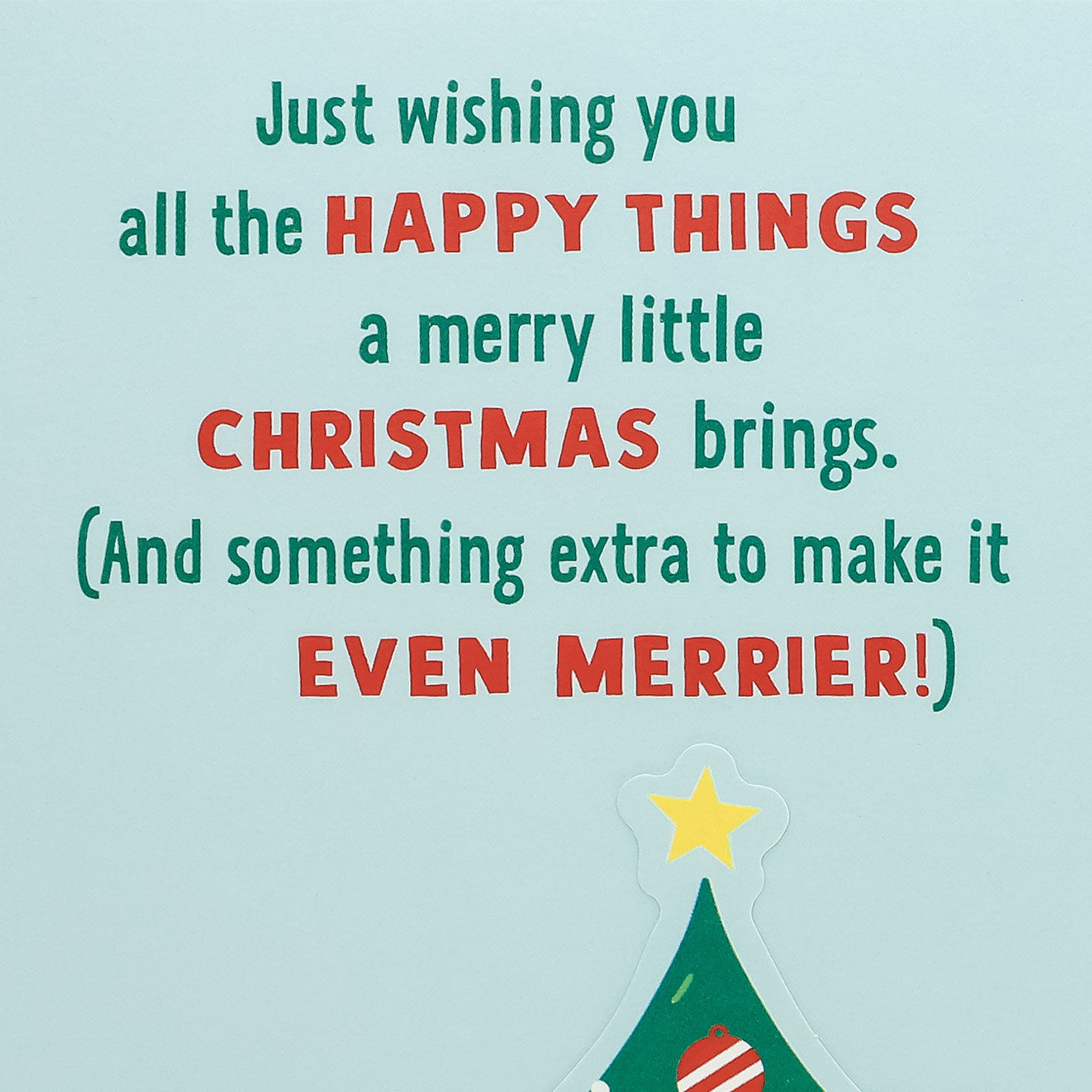Cute Animals Kids Christmas Money Holder Card Sentiment image number 2