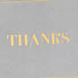 Gray With Gold Border Boxed Blank Thank-You Notes, Pack of 10, , large image number 4