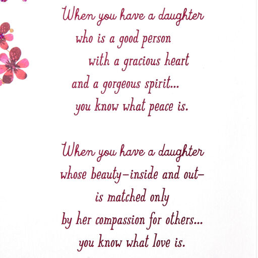 Truly Blessed Valentine's Day Card for Daughter, 