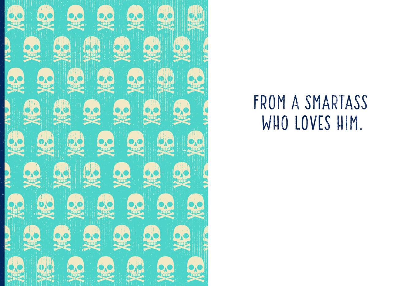 Badass Dad Father's Day Card