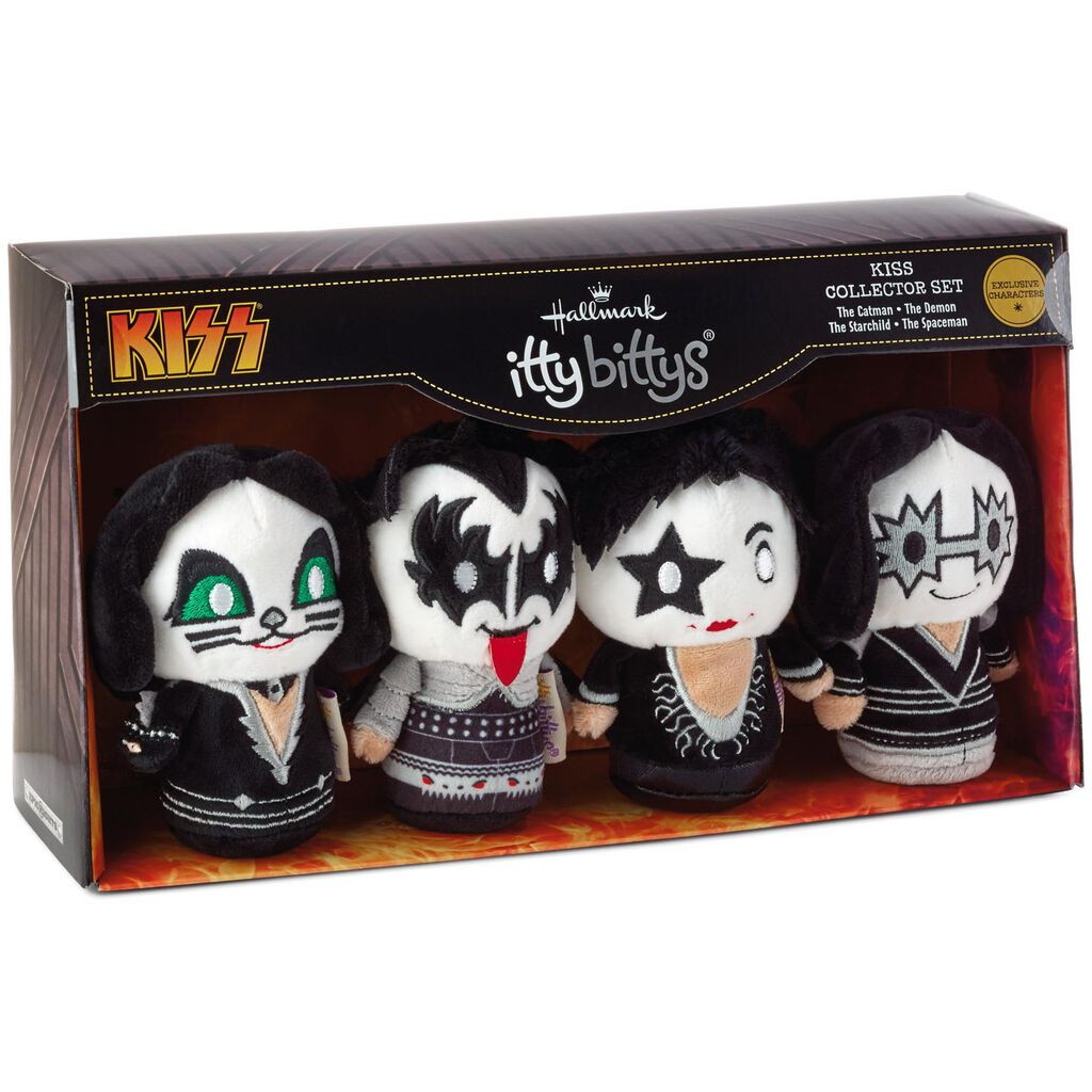 itty bittys® KISS Stuffed Animals, Collector Set of 4 itty bittys® Hallmark