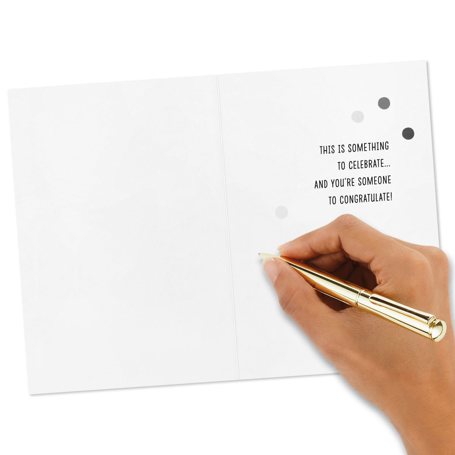 Multicolor Letters Congratulations Card Assortment signing card image number 4