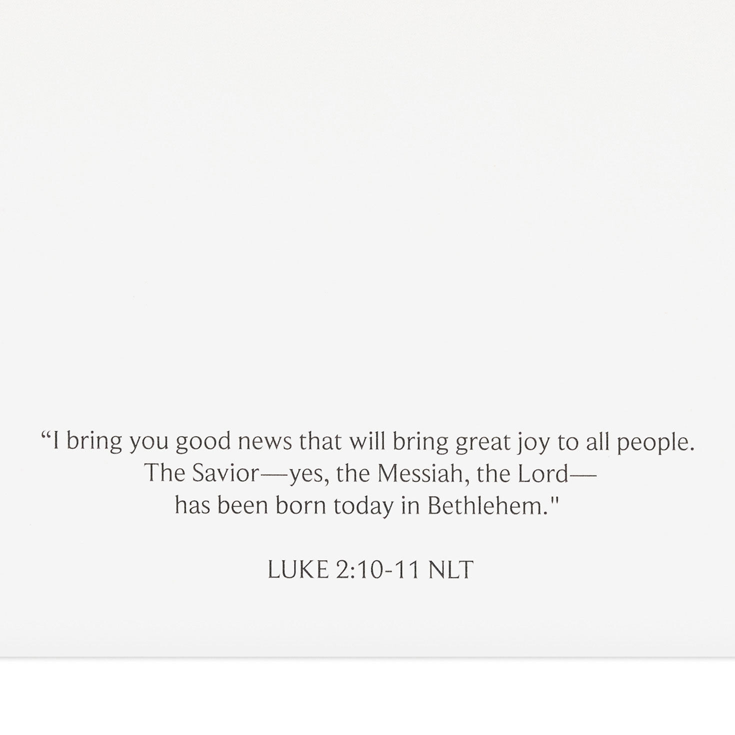 Good News Christian Faith Peanuts Christmas Cards scripture image number 5