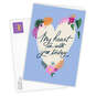 My Heart Is With You Folded Thinking of You Photo Card, , large image number 2