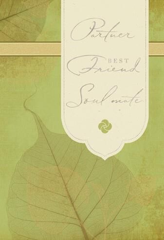 Partner and Best Friend Sympathy Card
