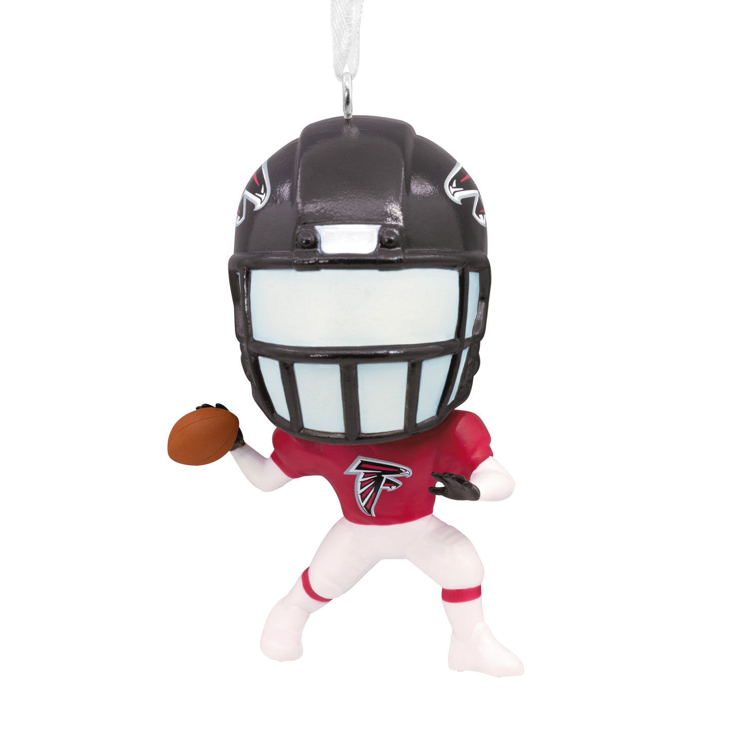 Atlanta Falcons Christbaum Ornament Helm 
