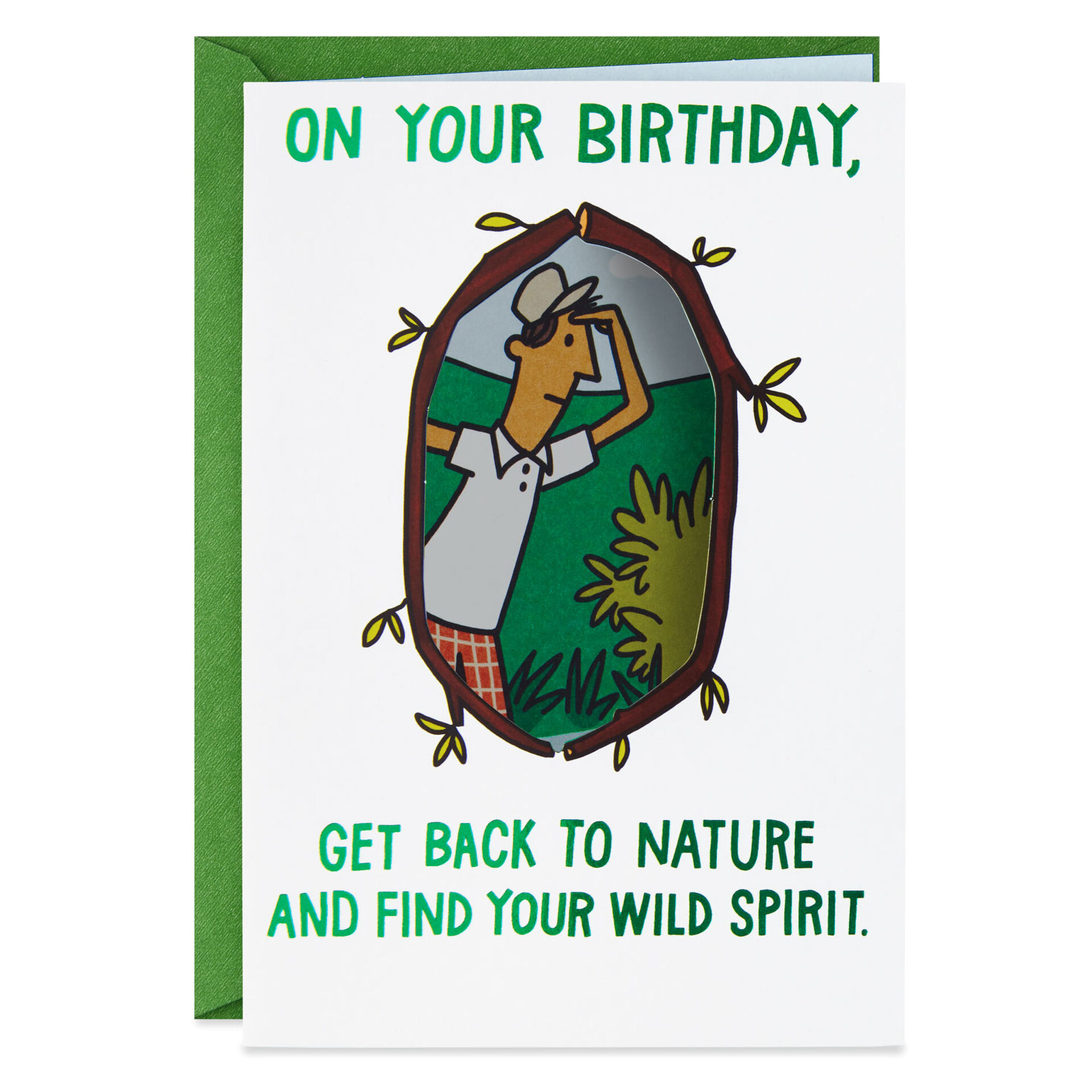 Get Back To Nature Funny Birthday Card Greeting Cards Hallmark Download and use 10,000+ happy birthday stock photos for free. get back to nature funny birthday card