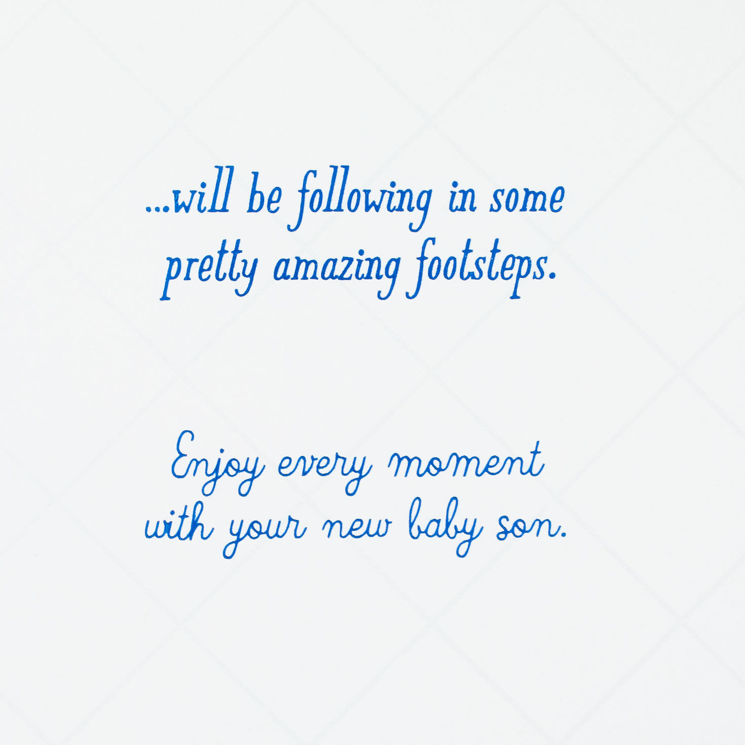 Tiny Blue Sneakers New Baby Boy Card for only USD 3.99 | Hallmark