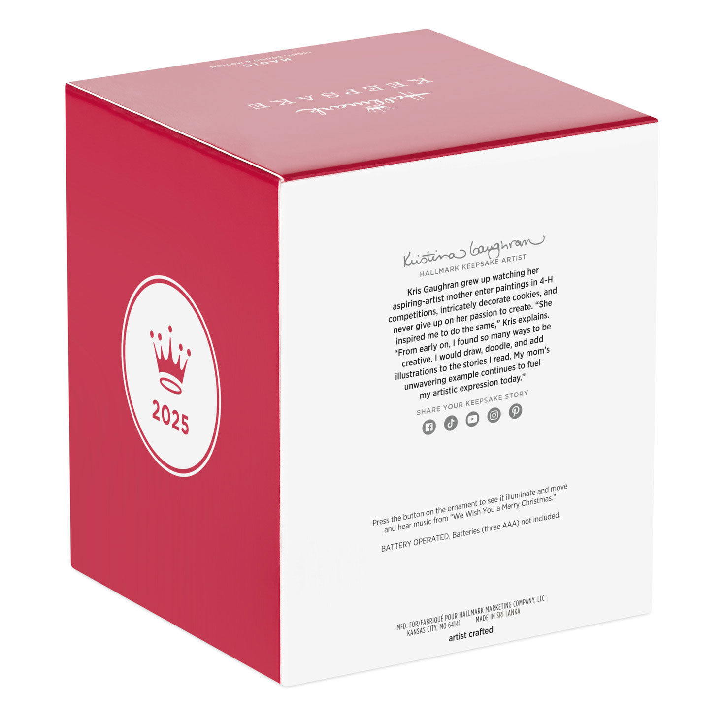 Penguins and Whale Keepsake Ornament package back image number 8