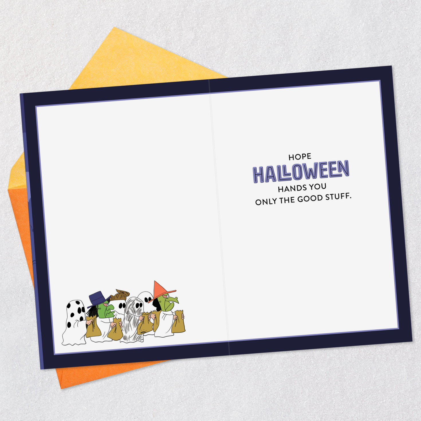 Peanuts&reg; I Got a Rock Funny Halloween Card, , large image number 3