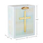 Gold Cross on Pastel Medium Gift Bag measurement image number 3