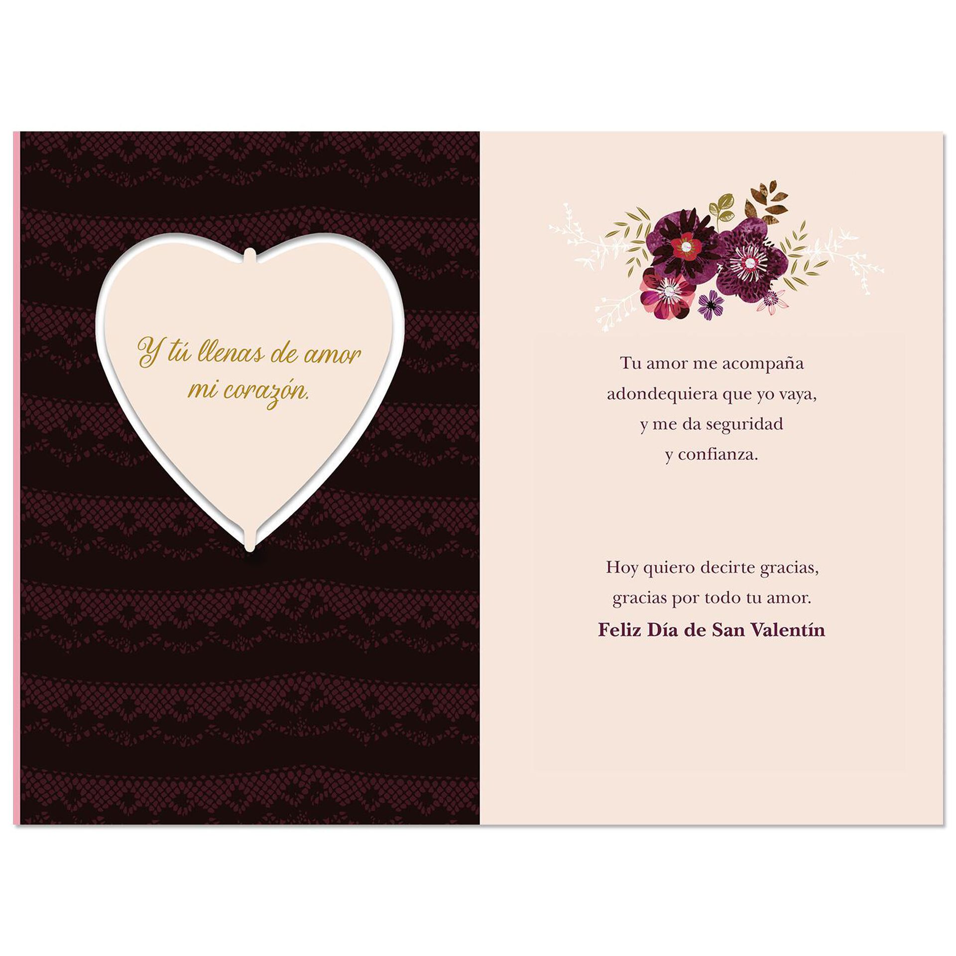 Thank You Spanish Language Valentine S Day Card For Mom Greeting Cards Hallmark