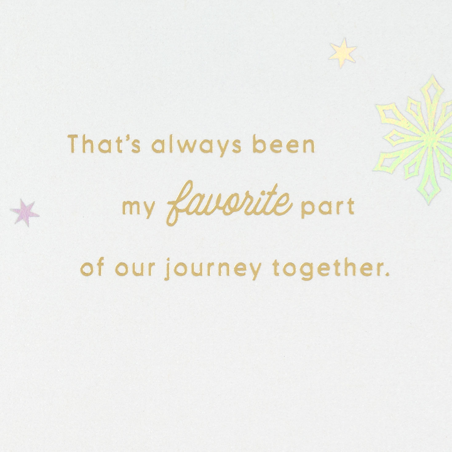 Foxes Under Star Husband Christmas Card Sentiment image number 3