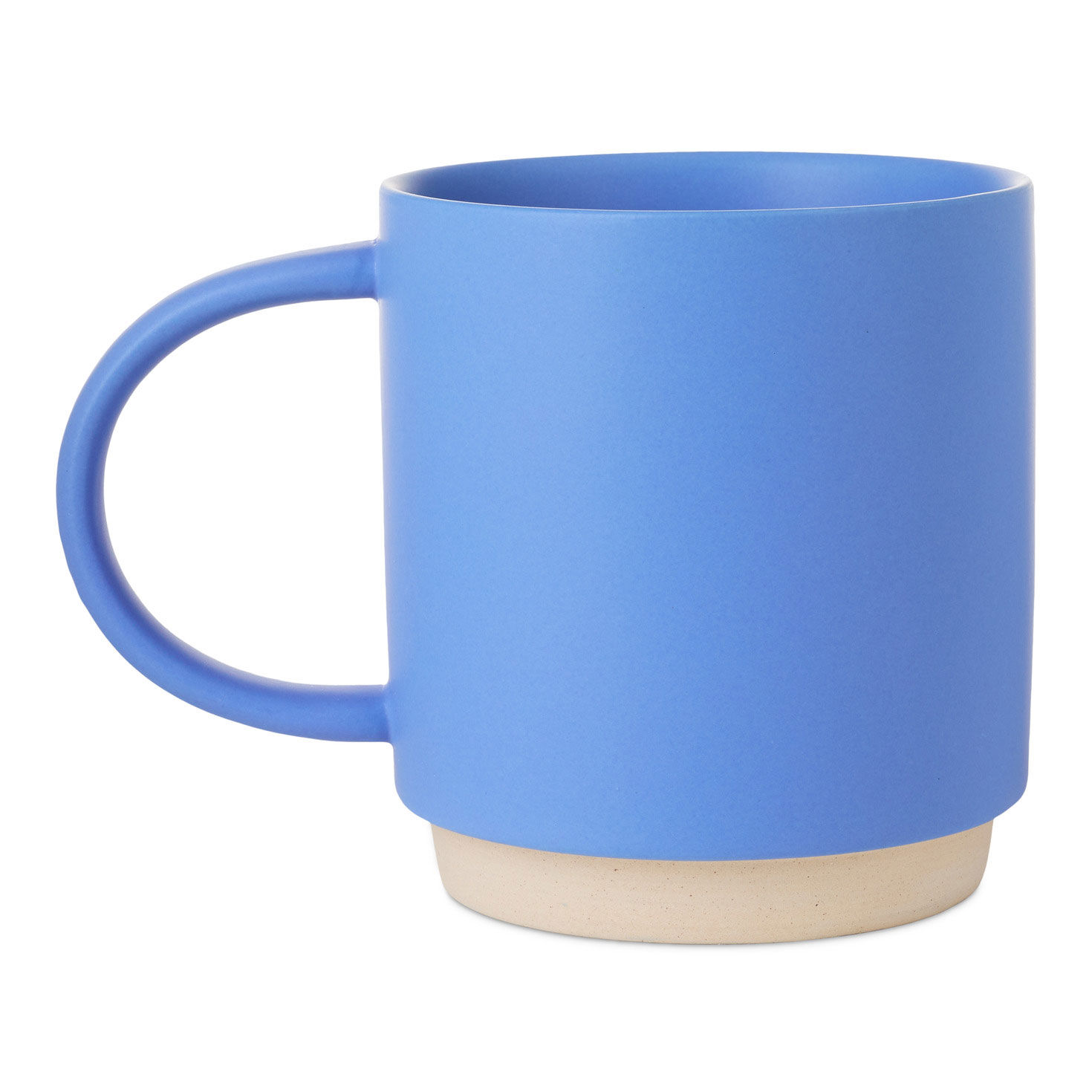 Woo Hoo Exclamation Points Blue Ceramic Mug  image number 2