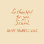 Friends Are the Family You Choose Thanksgiving Card, , large image number 2