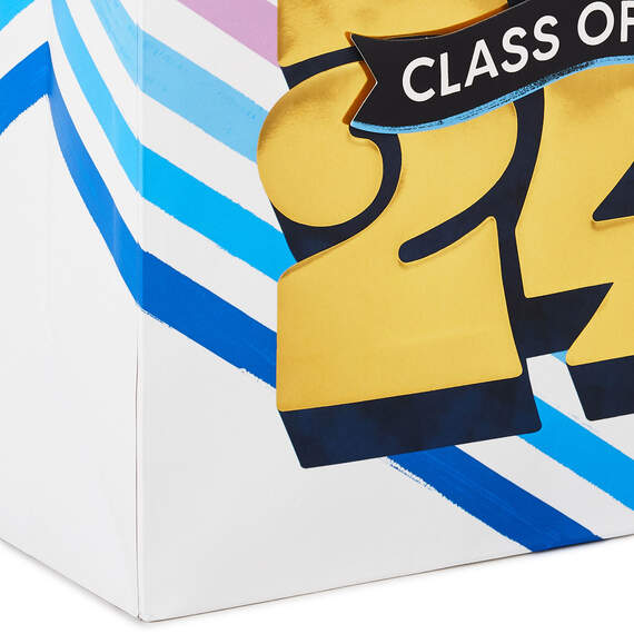 9.6" Class of 2024 Medium Graduation Gift Bag, , large image number 5