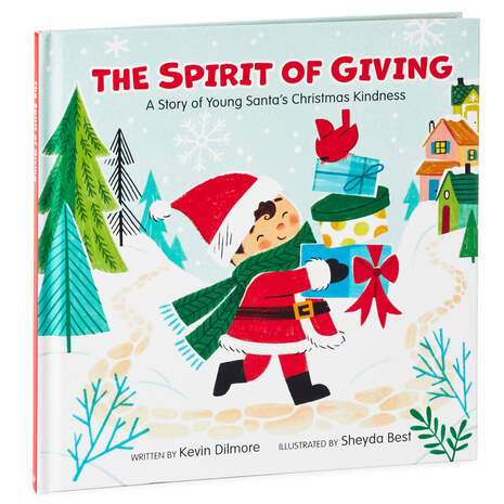 The Spirit of Giving: A Story of Young Santa's Christmas Kindness Book, , large