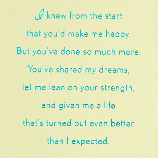 So Lucky I Married You Father's Day Card for Husband, 
