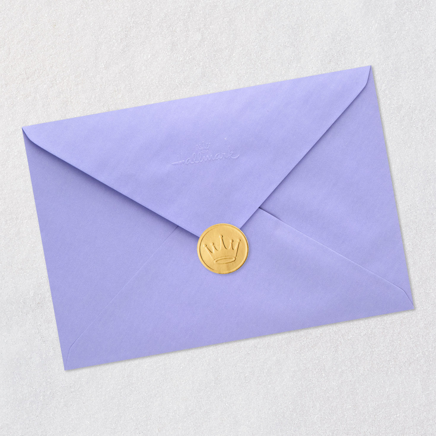 Flowers on Purple Funny Daughter Birthday Card Envelope Back with Seal image number 8