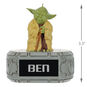 Star Wars Yoda Personalized Ornament measurement image number 3