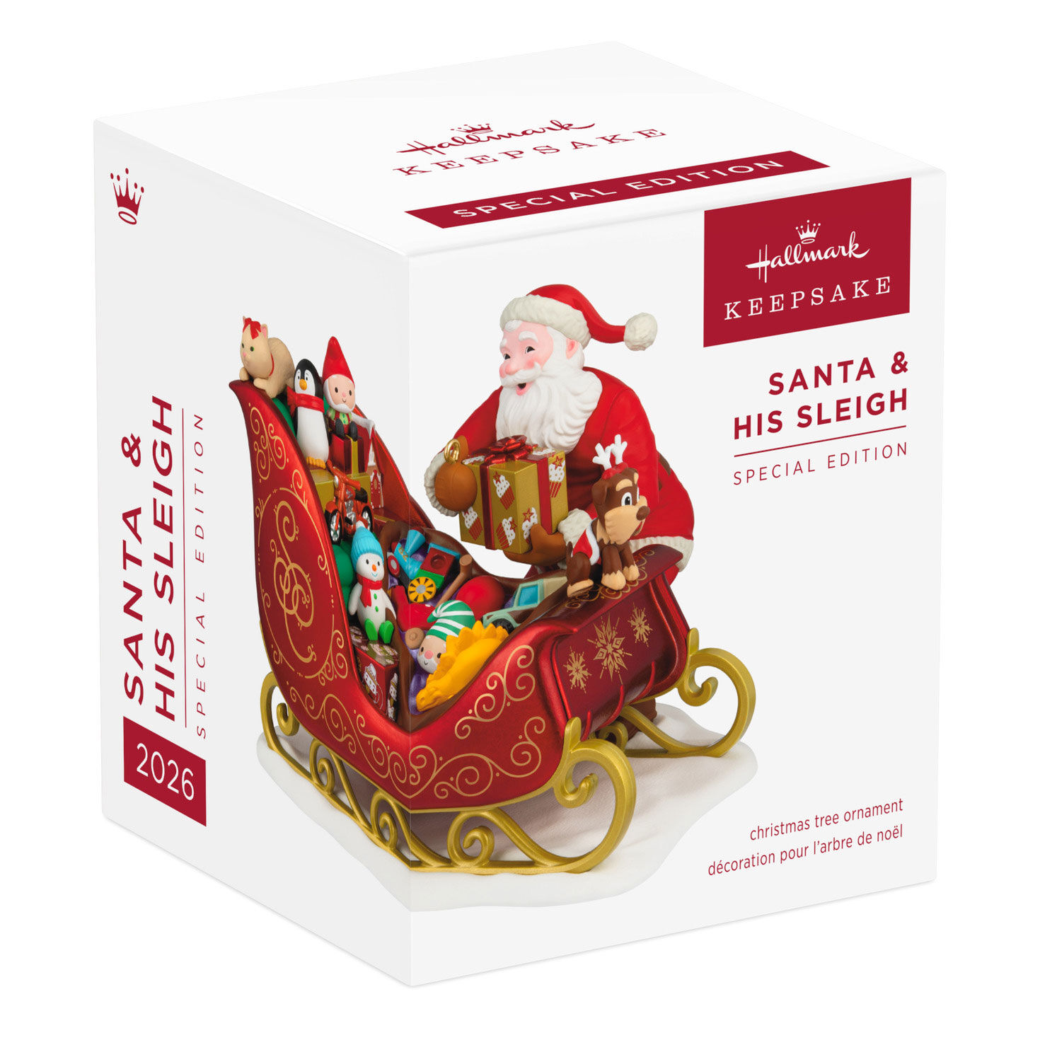 Santa and His Sleigh Special Edition Ornament for only USD 60.99 | Hallmark