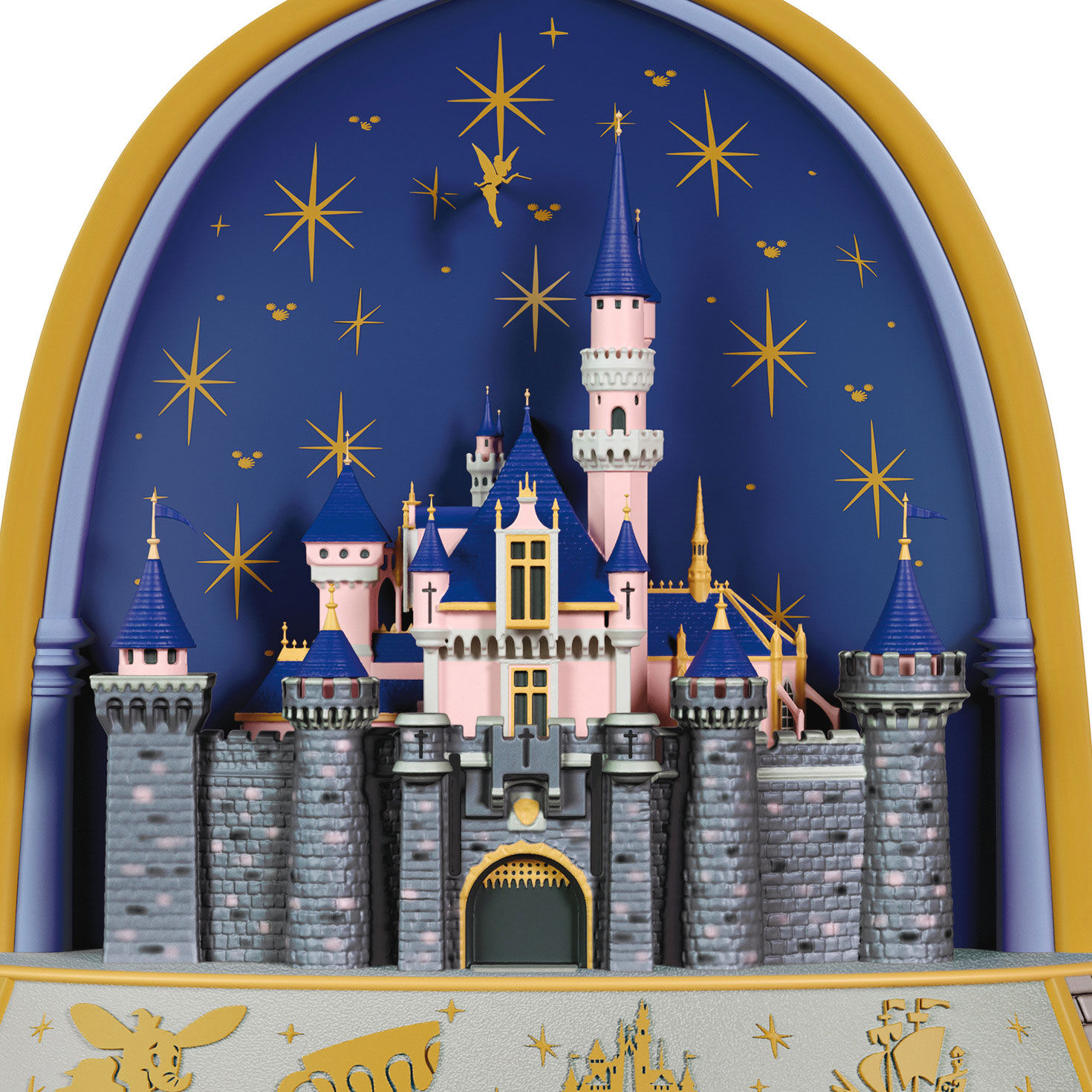 Disney Castle Keepsake Ornament closeup view image number 5