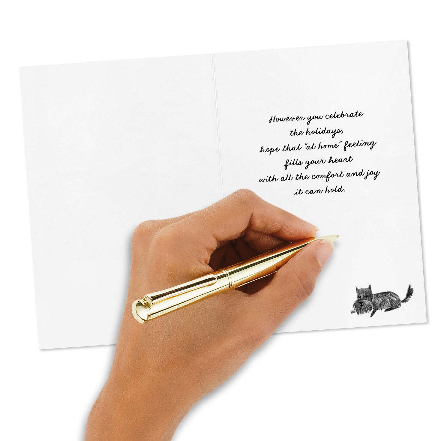 Warm and Cozy Fireplace Packaged Christmas Cards, Set of 5, , large image number 6