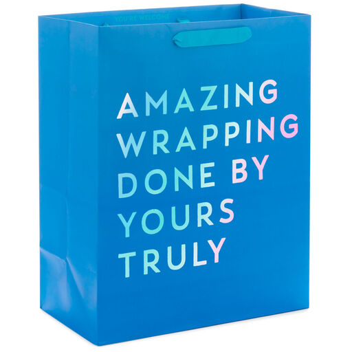 13" Amazing Wrapping Large Gift Bag, 