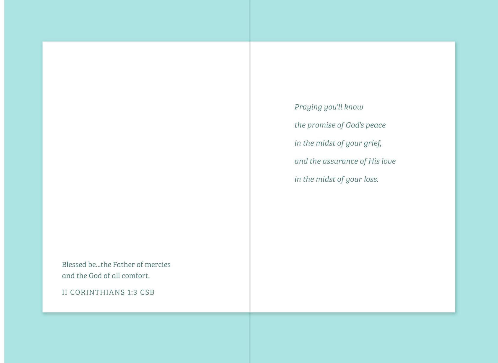 Your Loving Care Religious Sympathy Card Greeting Cards Hallmark