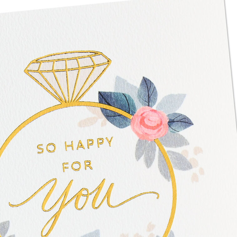 So Happy for You Engagement Card, , large image number 4