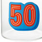 Glass 50th Birthday Mug, 17.5 oz., , large image number 3