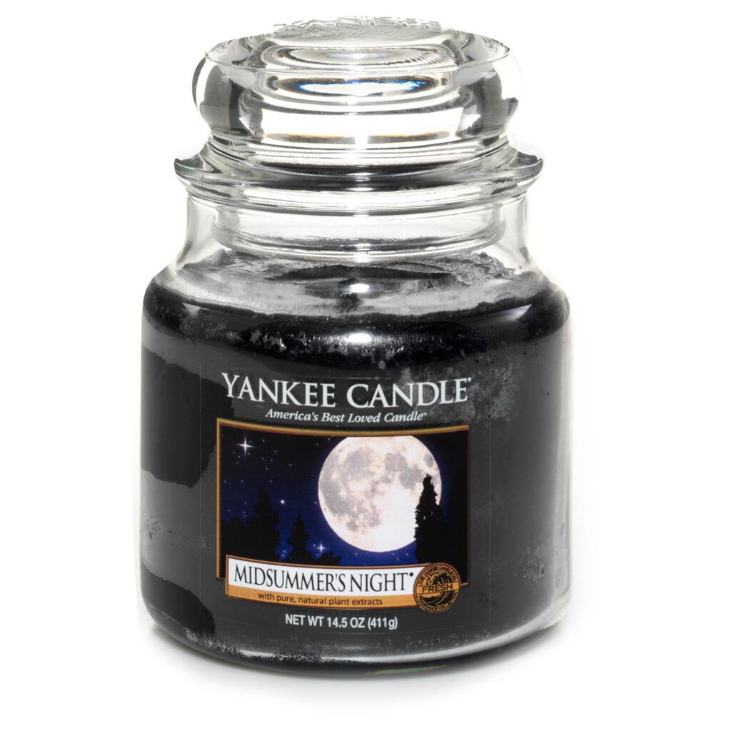 Yankee Candle MidSummer's Night Medium Jar Candle, 14.5 oz. Candles