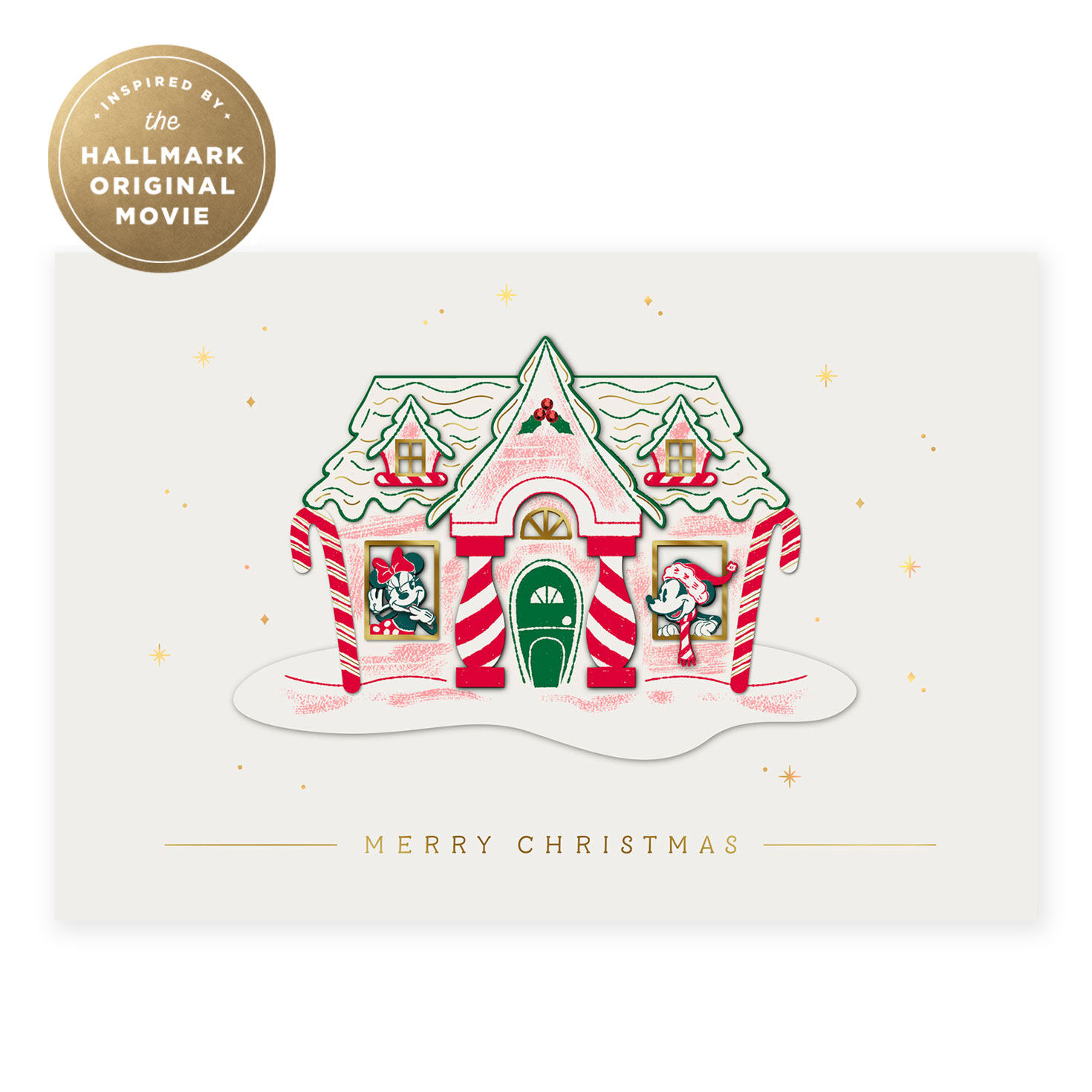 Disney "Holiday Ever After" Just the Sweetest Christmas Card