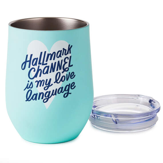 Hallmark Channel Love Language Insulated Wine Tumbler, 12 oz., , large image number 3