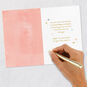 Pink, Peach and Teal Trees Christmas Card Signing card image number 6