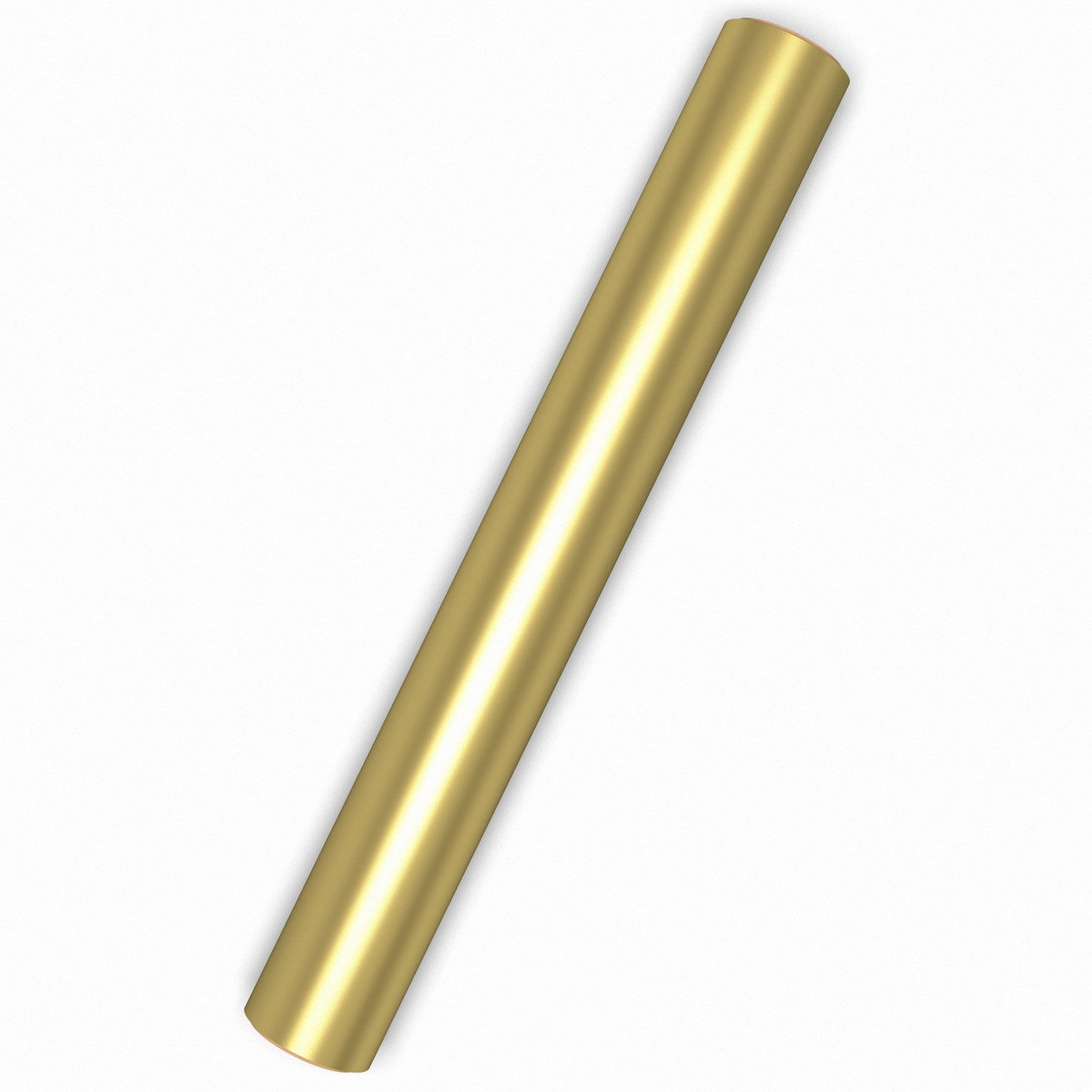 Gold Foil Holiday Wrapping Paper Mini Roll Wrap Tube image number 7