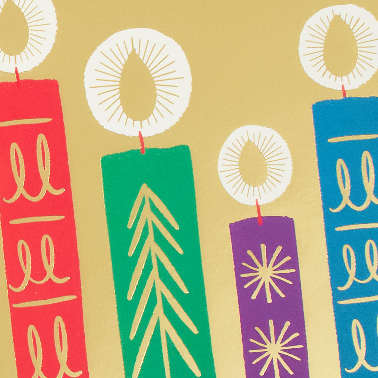 Bright Candles Boxed Christmas Card Pack cover detail image number 5