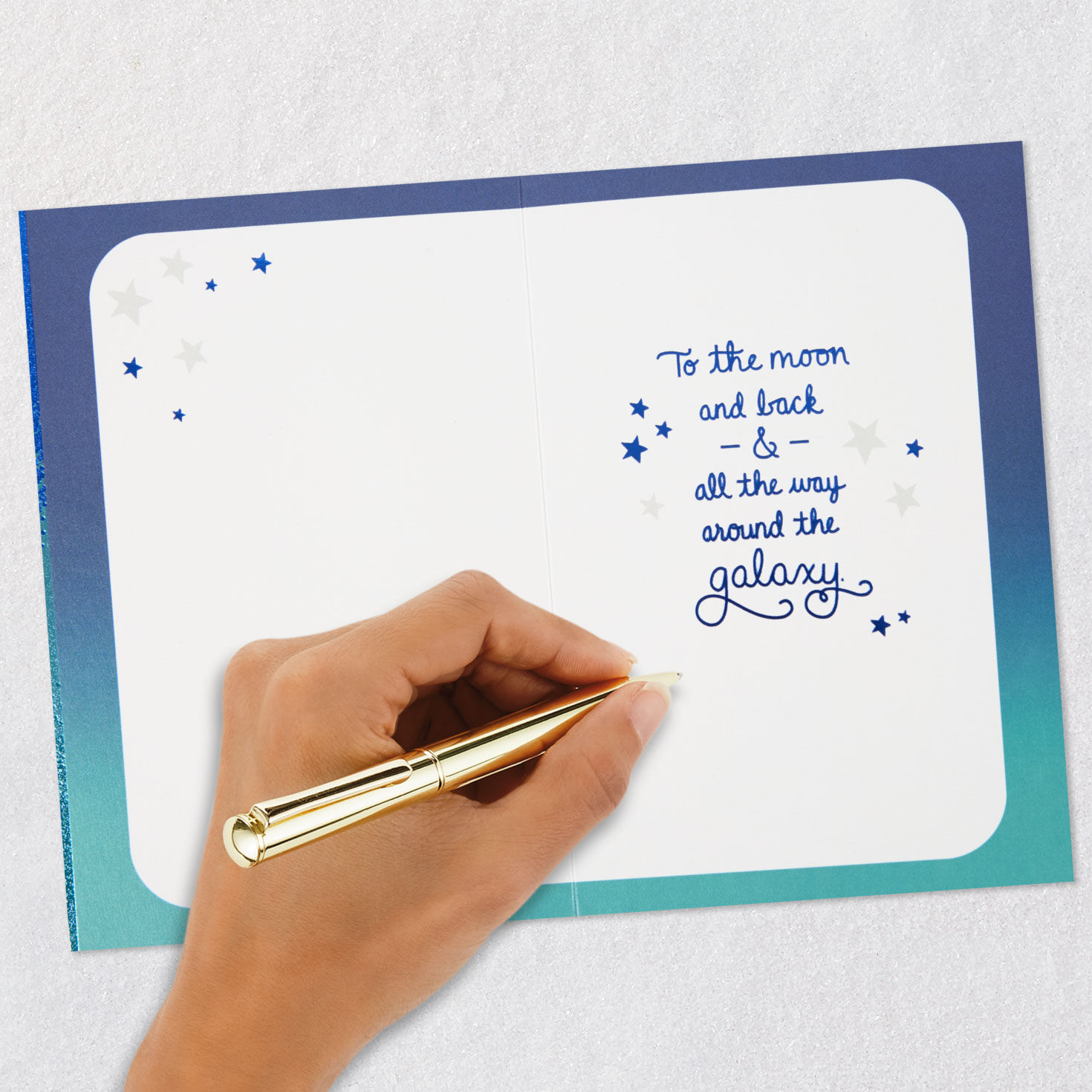 Love You To the Moon and Back Love Card  image number 6