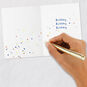Happy Happy Happy Birthday Card, , large image number 6