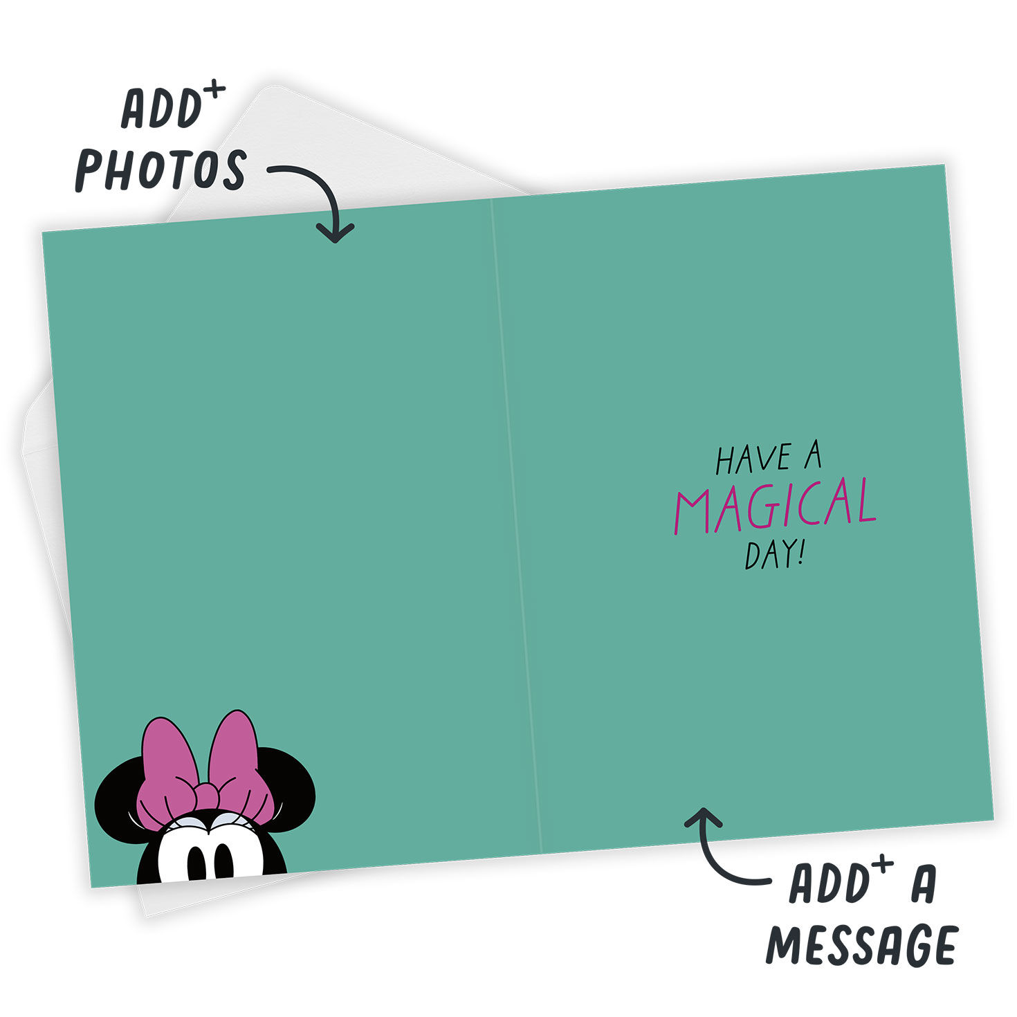 Disney Minnie Mouse and Daisy Custom Birthday Card, , large image number 3