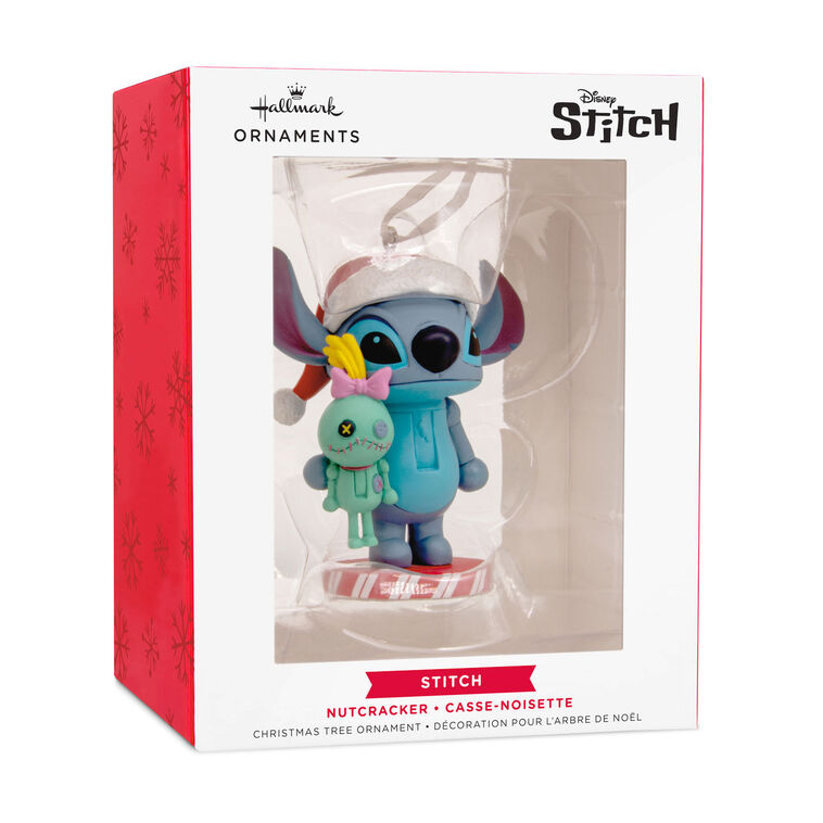 Disney Stitch Nutcracker Christmas Ornament package front image number 7