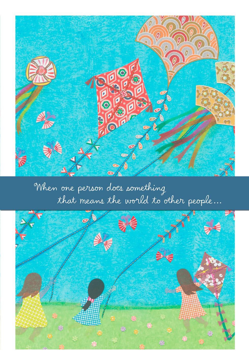 Kids and Kites Thank You Card