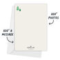 Holiday Village Drawings Personalized Photo Card Card back with Envelope indicating personalization image number 3
