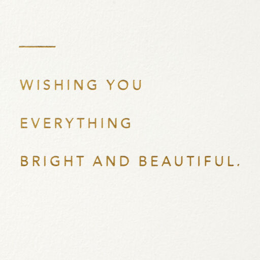 Bright and Beautiful Happy Easter Wishes Easter Card, 