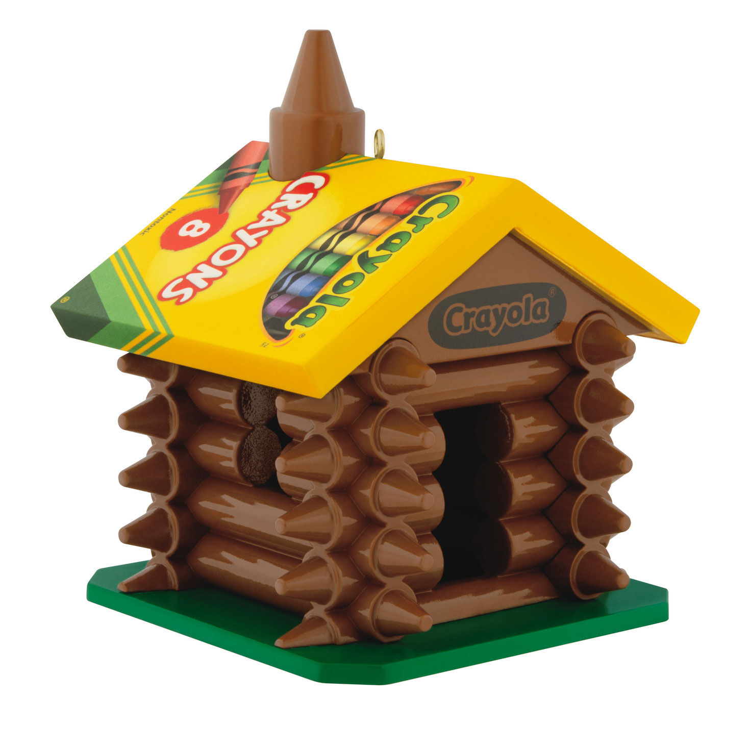 Crayola® Colorful Log Cabin Ornament